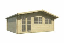 Blokhut Tova vooraanzicht