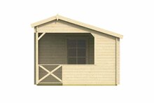 Gartenhaus Selma 578 x 350 x 279 cm mit Seitendach