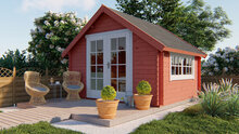 Blokhut Skov Red Class Wood