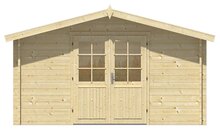 Blokhut Dyre vooraanzijde