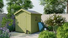 Ger&auml;tehaus Boudewijn 180 x 180 x 207 cm Druckimpr&auml;gniert Wandst&auml;rke 16 mm - Gartenschrank