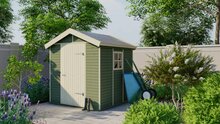 Ger&auml;tehaus Boudewijn 180 x 180 x 207 cm Druckimpr&auml;gniert Wandst&auml;rke 16 mm - Gartenschrank