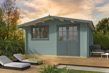 Blokhut Dingle groen