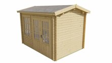 Blokhut Daisy rechterzijaanzicht