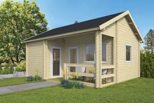 Blokhut Edelweiss blank