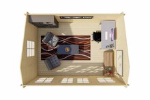 Blokhut Tane bovenaanzicht