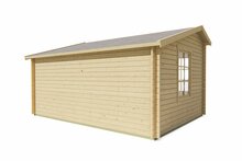 Blokhut Tane achteraanzicht