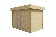 Blokhut Novalie vooraanzicht