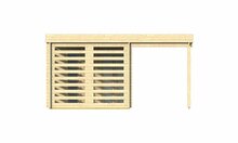 Blokhut Oletha linkerzijaanzicht