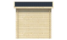 Blokhut Eigo achteraanzicht