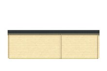 Blokhut Charlotta achteraanzicht