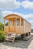 Zirkuswagen 840 x 240 cm mit Veranda - Pipowagen Jimmy