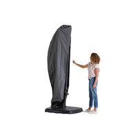 Madison zweefparasolhoes 240x51/52 cm grey