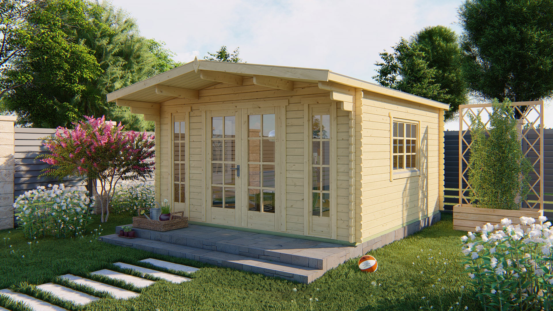 Blokhut Laula 430 x 430