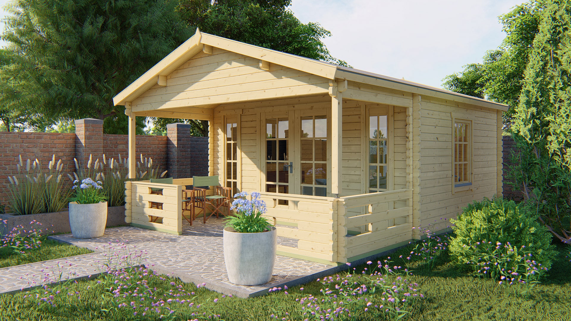 Blokhut Heino 450 x 380 