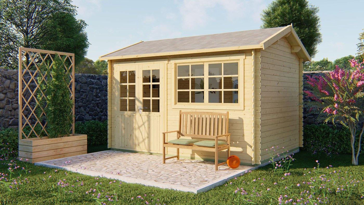 Gartenhaus Aksel 400 x 300 cm