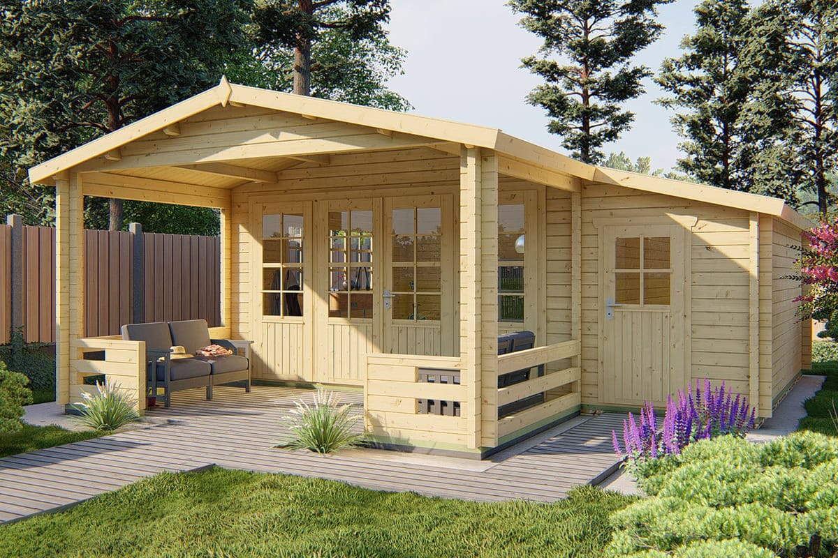 Gartenhaus Manchester 594 x 663 cm 