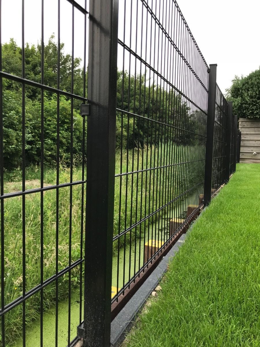 Paal 6 x 4 cm voor Dubbelstaafmat