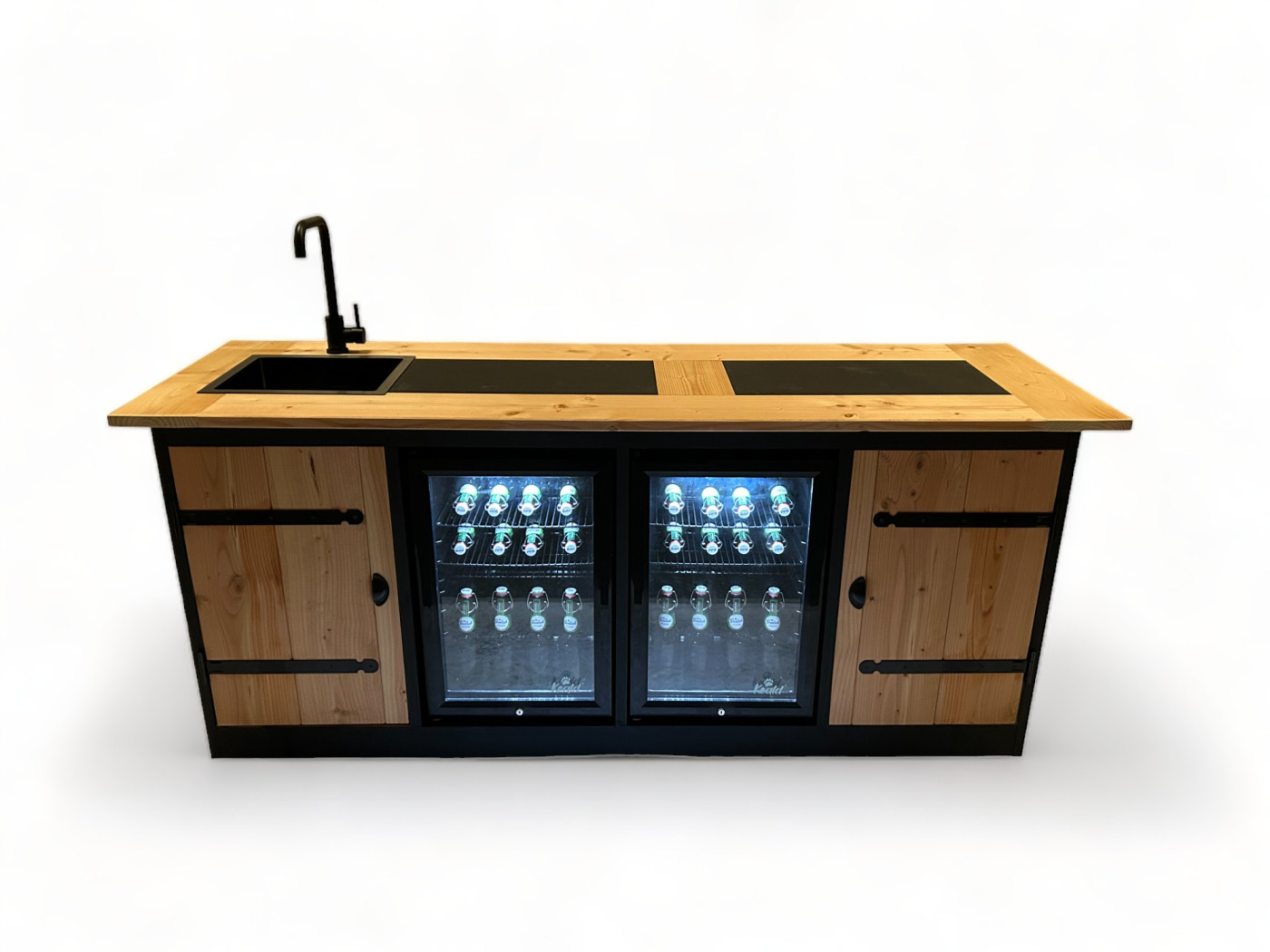 Houten buitenkeuken Ramsay