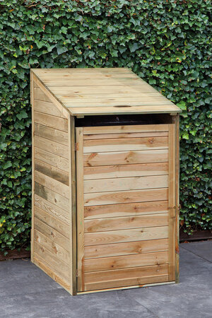 Mülltonnenbox imprägniert 70 x 85 x 135 cm