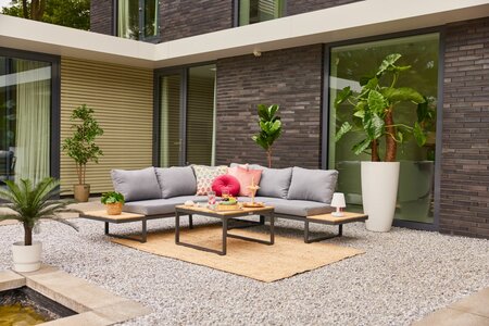 Madeira Eck-Lounge-Set mit Tisch - Hartman