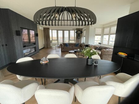 Eichentisch Zermatt Oval 3D Matrix Bein Schwarz - Ovaler Tisch 