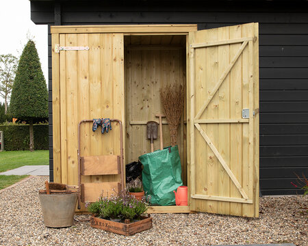 Gartenschrank Sonnenblume 190 x 137 x 70 cm