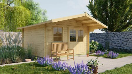 Gartenhaus Marbella 380 x 320 cm