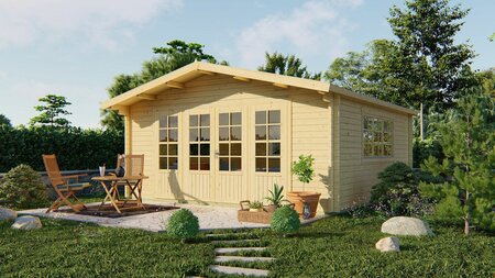 Gartenhaus Southampton 540 x 540 + 60 cm