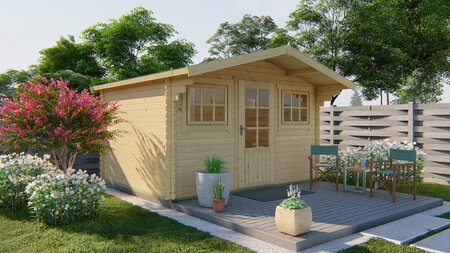 Gartenhaus Mika 380 x 362 x 247 cm 