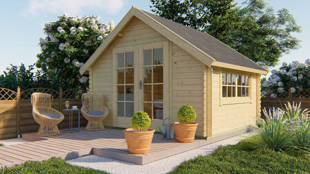 Gartenhaus Skov 350 x 300 x 268 cm