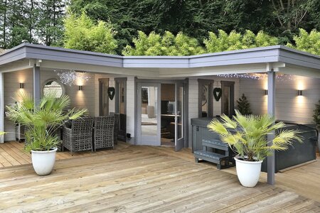 Gartenhaus Jutka 678 x 678 x 229 cm