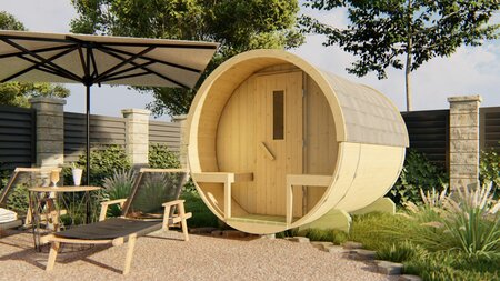 Saunafass Ø205 x 250 cm