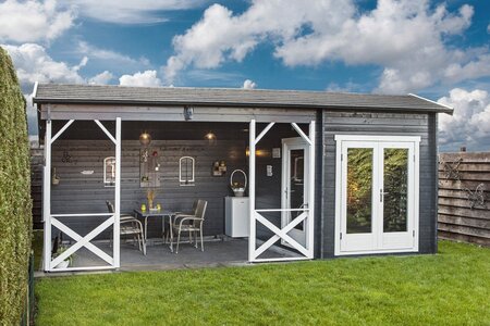 Gartenhaus Kukka 700 x 350 x 279 cm