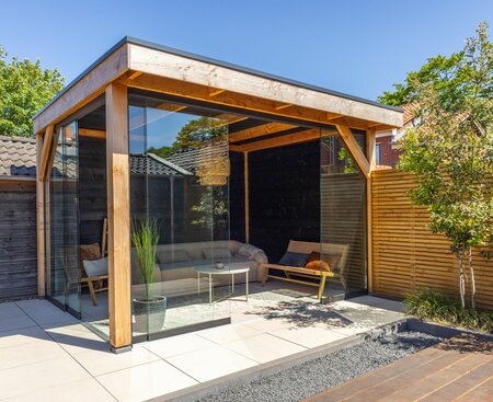 DHZ Plat dak Ommen zwart