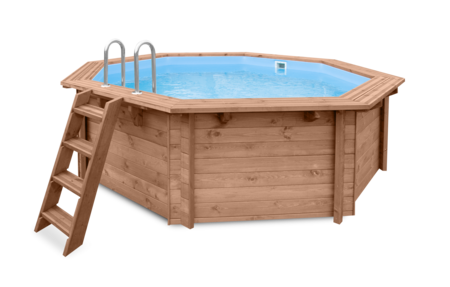 Luxuriöser Holzpool Cabana Beach 434 x 401 x 116 cm