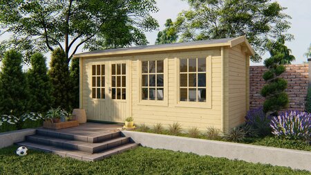 Gartenhaus Justine 500 x 250 cm 