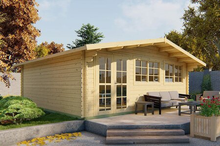 Gartenhaus Helle 600 x 600 cm