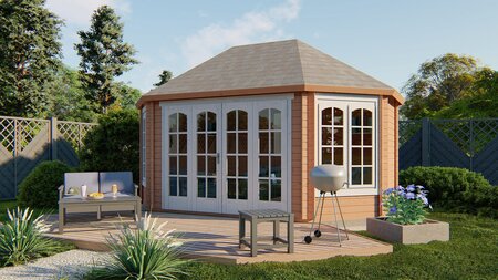 Gartenhaus Gudrun 503 x 360 x 247 cm