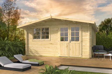 Blockhütte – Gartenhaus Dingle