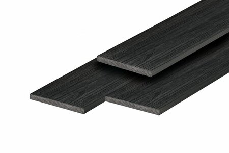 PuraShield WPC Abschlussbrett Ebony Black 1,2 x 15,0 x 300 cm