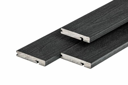 PuraShield WPC Abschlussdiele Ebony Black 2,3 x 13,8 x 300 cm