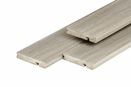 PuraShield WPC Abschlussdiele Light Grey 2,3 x 13,8 x 300 cm
