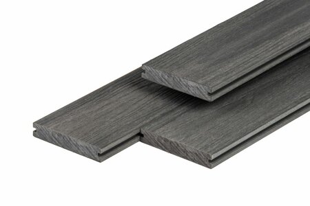 PuraShield massive WPC Terrassendiele Dark Grey 2,3 x 13,8 x 500 cm