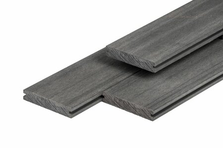 PuraShield massive WPC Terrassendiele Dark Grey 2,3 x 13,8 x 300 cm