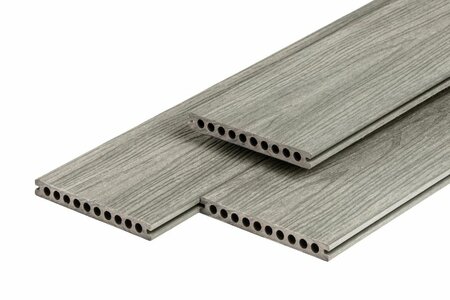 PuraShield WPC Terrassendiele Light Grey 2,3 x 21 x 300 cm
