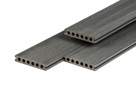 PuraShield WPC Terrassendiele Dark Grey 2,3 x 13,8 x 500 cm