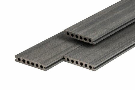 PuraShield WPC Terrassendiele Dark Grey 2,3 x 13,8 x 300 cm